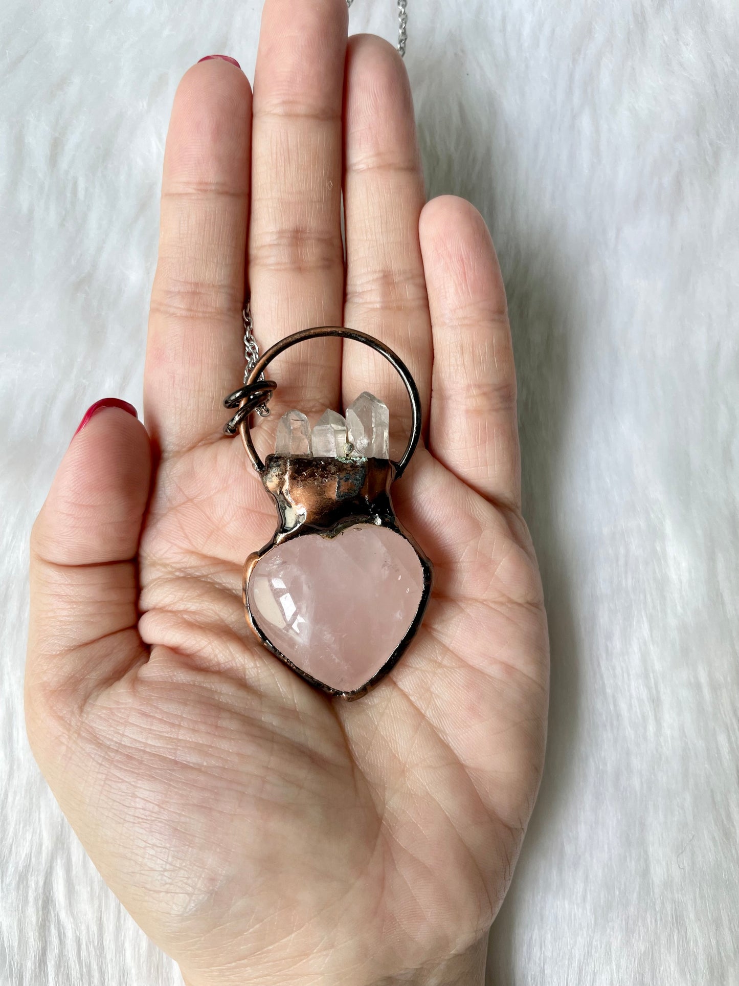 Rose Quartz Pendant