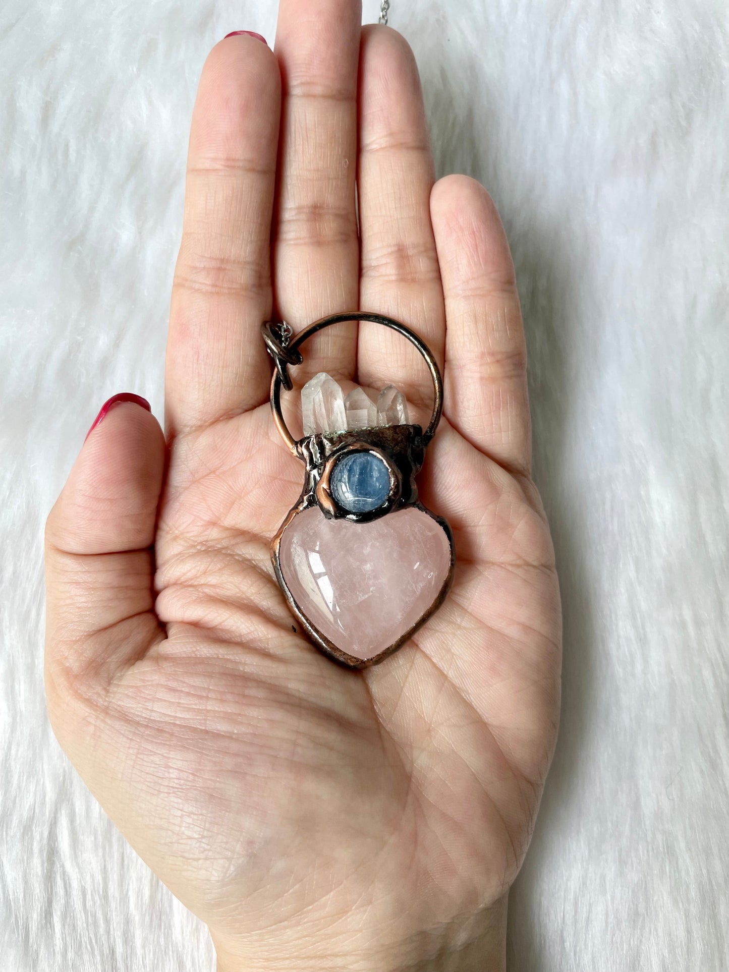 Rose Quartz Pendant