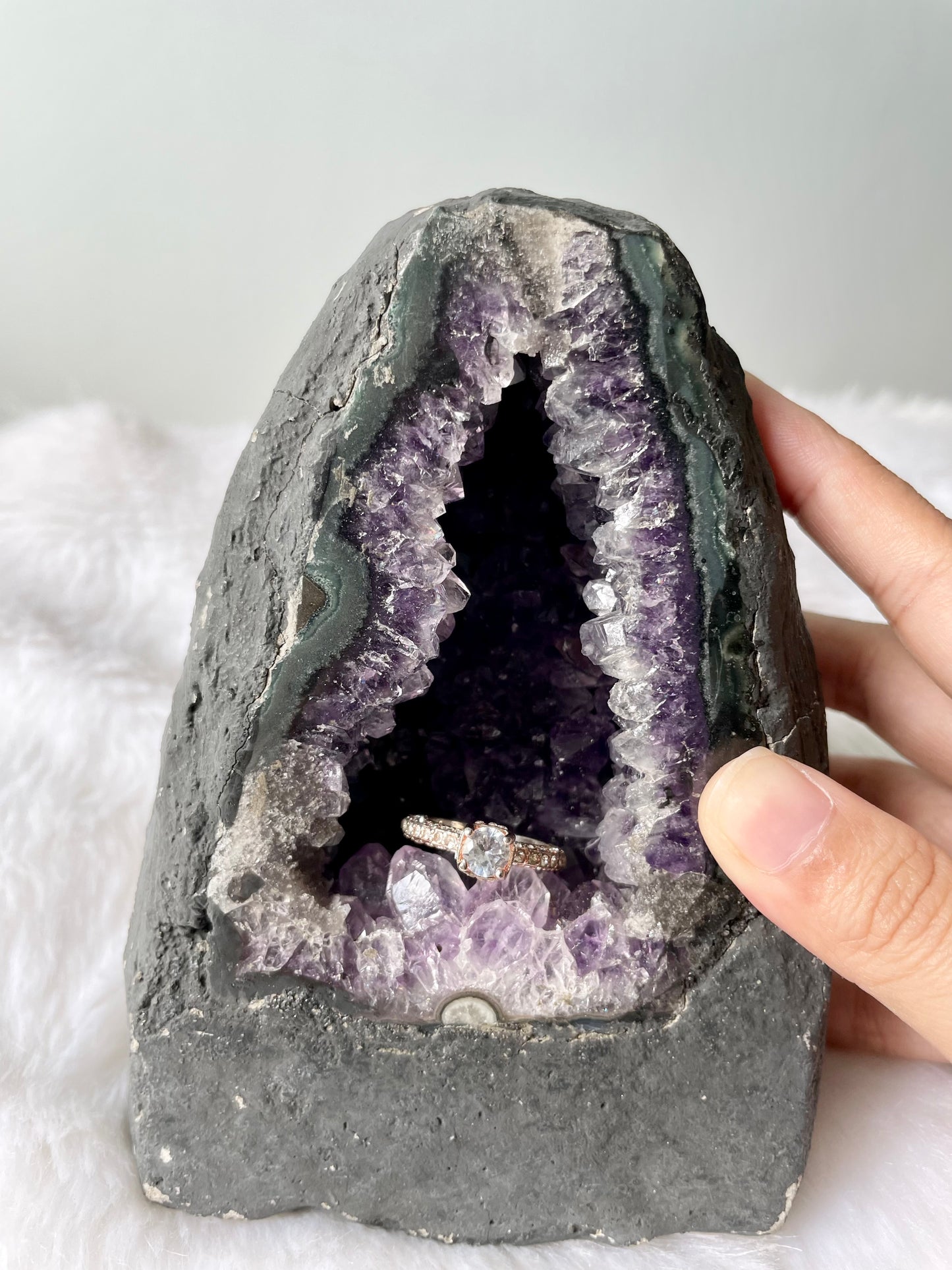 Purple Amethyst Cathedral